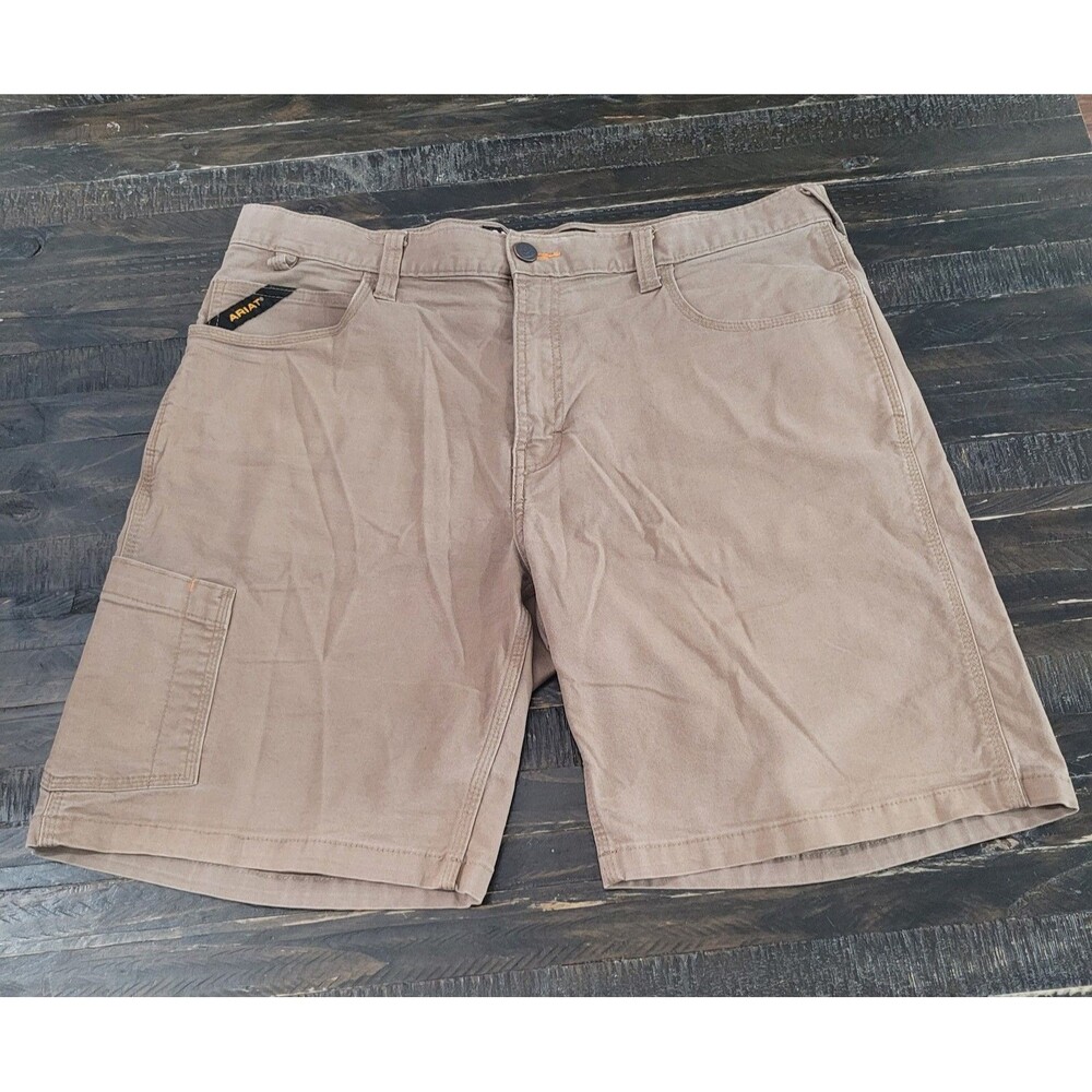Ariat Rebar M4 Relaxed Work Shorts Men’s Size 36 Durable Utility Performance